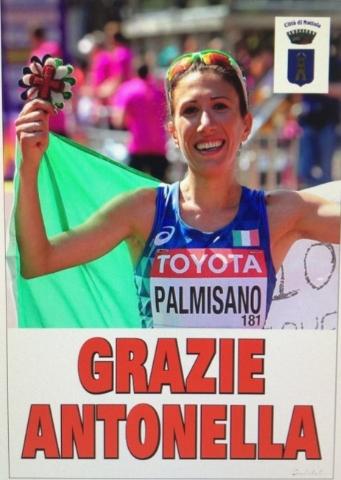 ORO OLIMPICO PER LA NOSTRA CONCITTADINA ANTONELLA PALMISANO